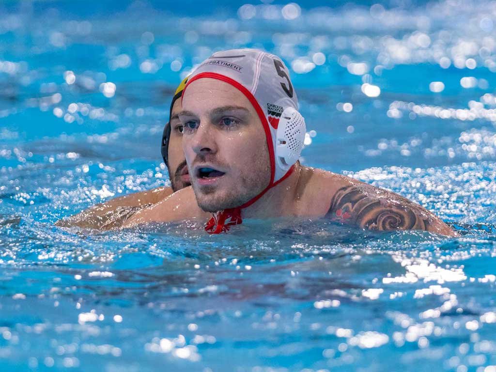 Romain Blary joueur Water Polo Carouge Natation